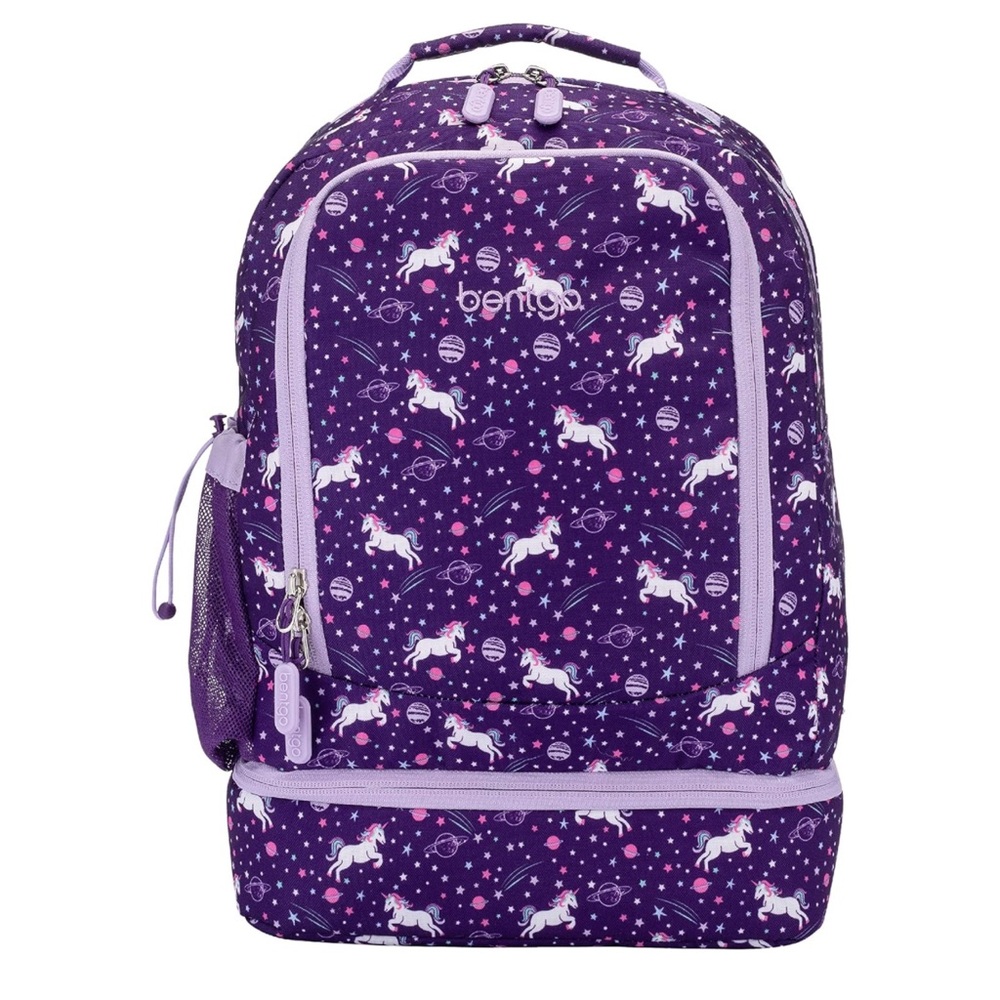 Bentgo Kids' 2-in-1 17" Backpack & Insulated Lunch Bag - Unicorn